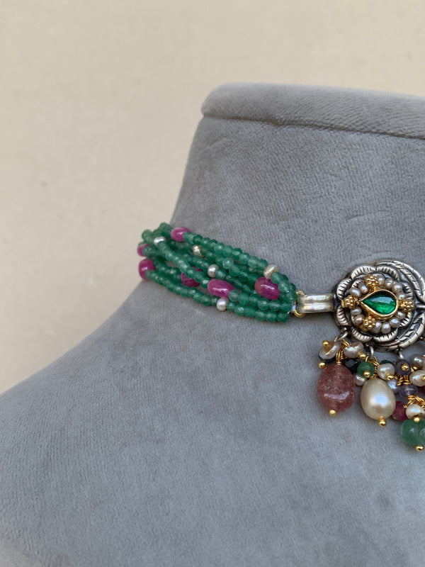 FS162 Maahru Silver Necklace