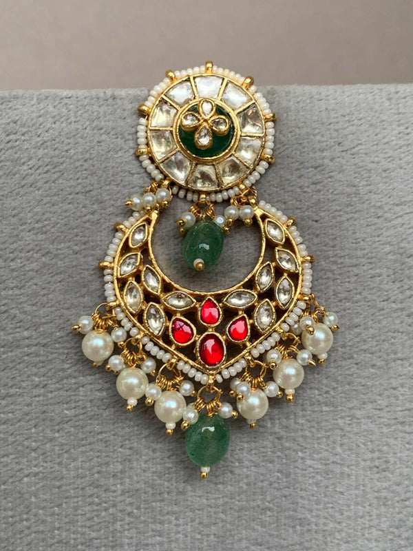 TN054 Jadau Earrings