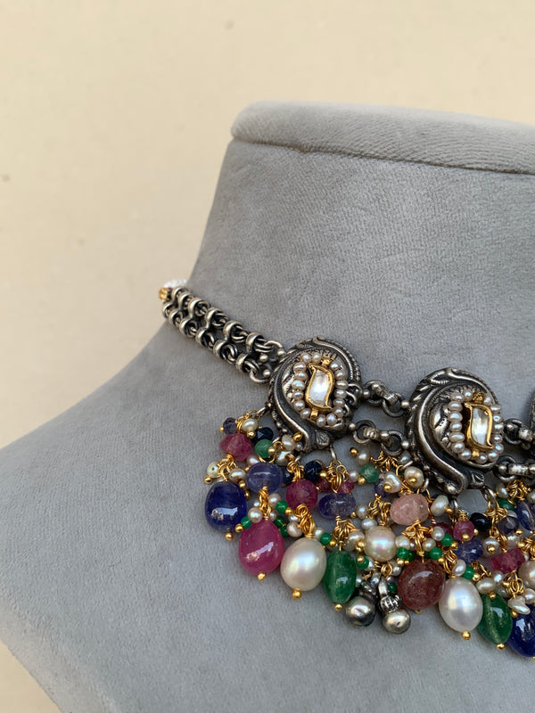 FS159 Maahru Silver Necklace