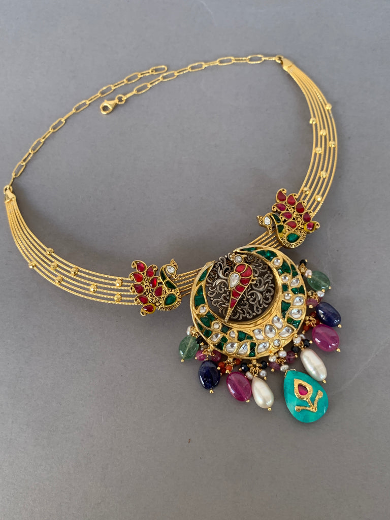 FS161 Antique Kantha Necklace
