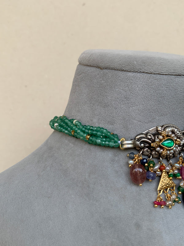 FS164 Maahru Silver Necklace