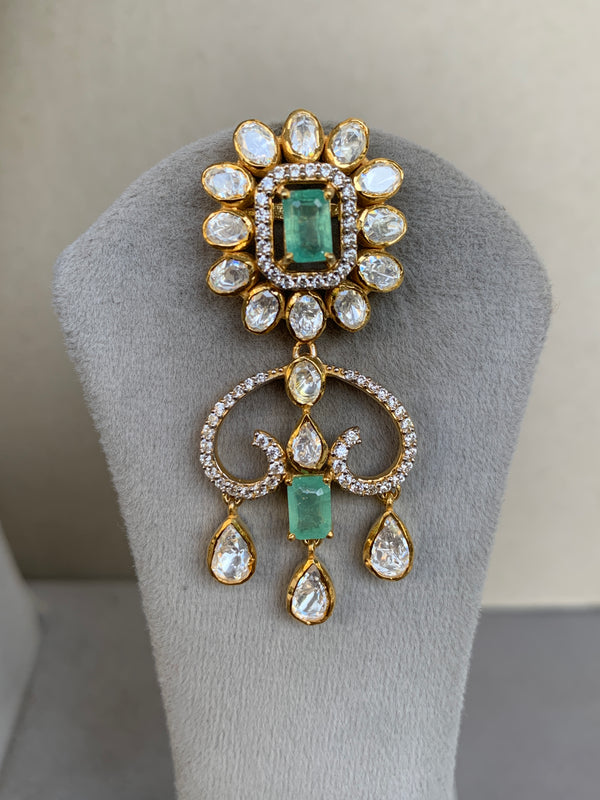 US222 Moissanite Set with Earrings