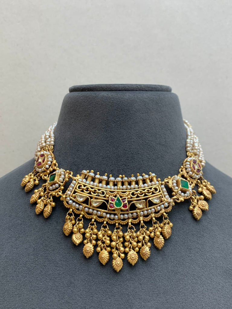 AJ1334  Heritage Jadau Necklace