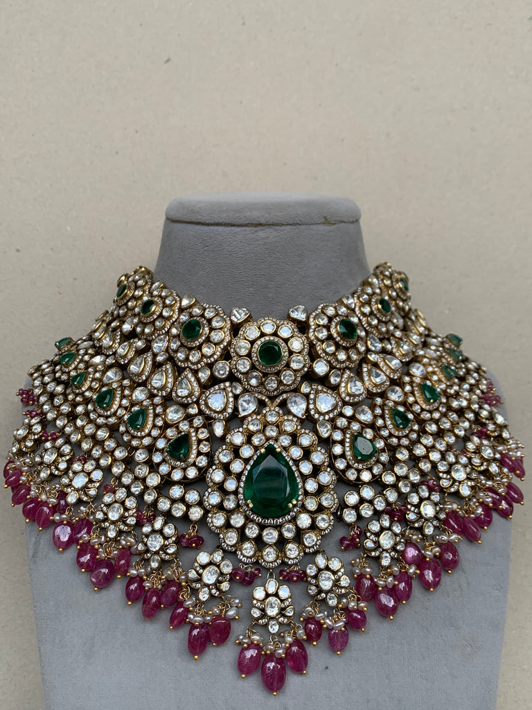 US207 Moissanite Set with Earrings