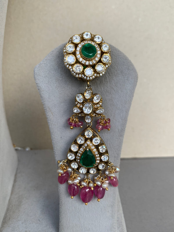 US207 Moissanite Set with Earrings