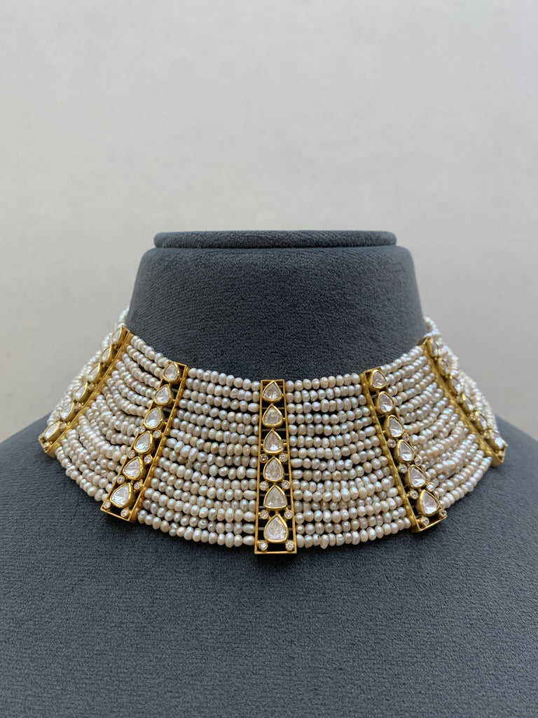 US595  Moissanite Set With Earrings