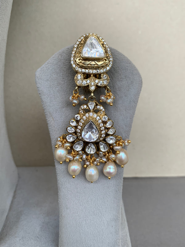 US243 Moissanite Set with Earrings