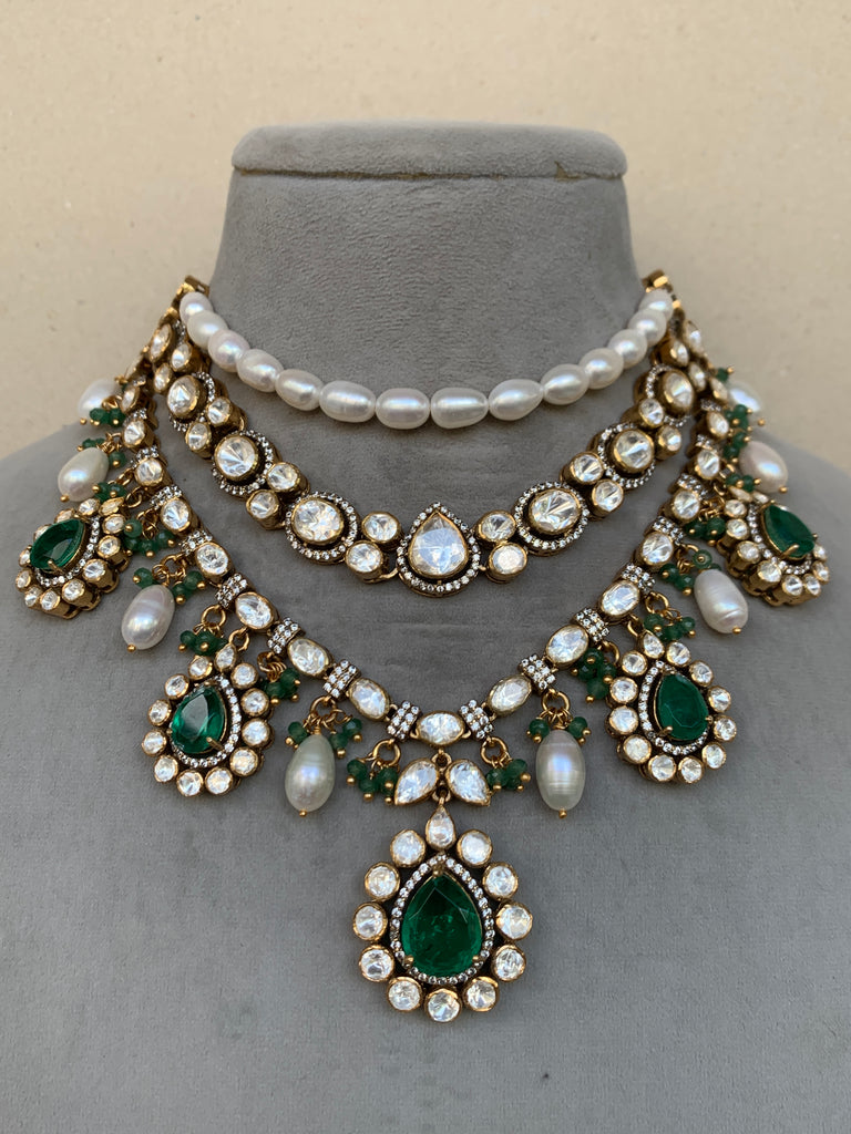 US238 Moissanite Set with Earrings