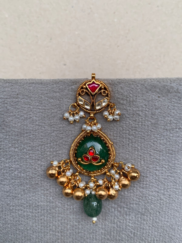 TN630 Jadau Earrings