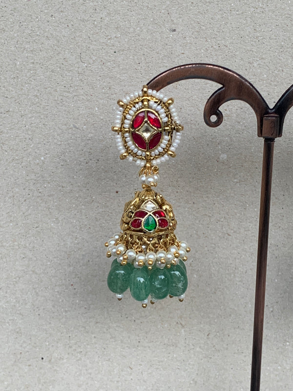 TN621 Jadau Earrings
