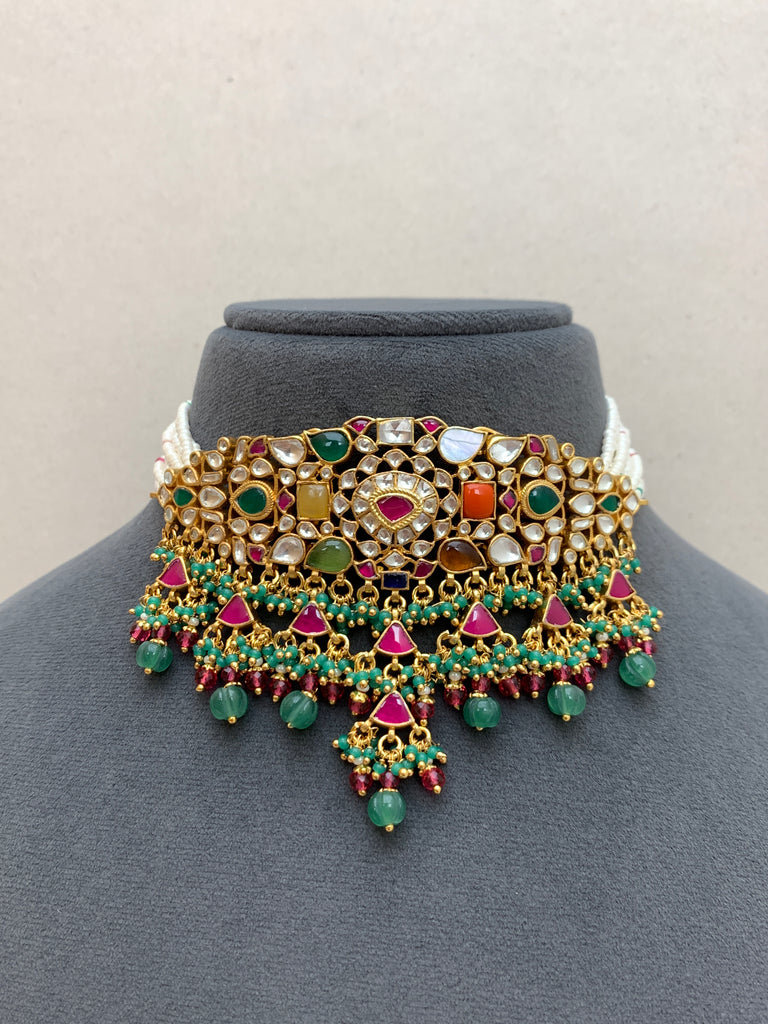 MM2018N Navratna Jadau Set