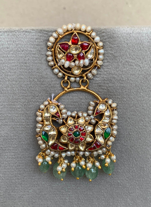 AA296  Rambaugh Antique Earrings