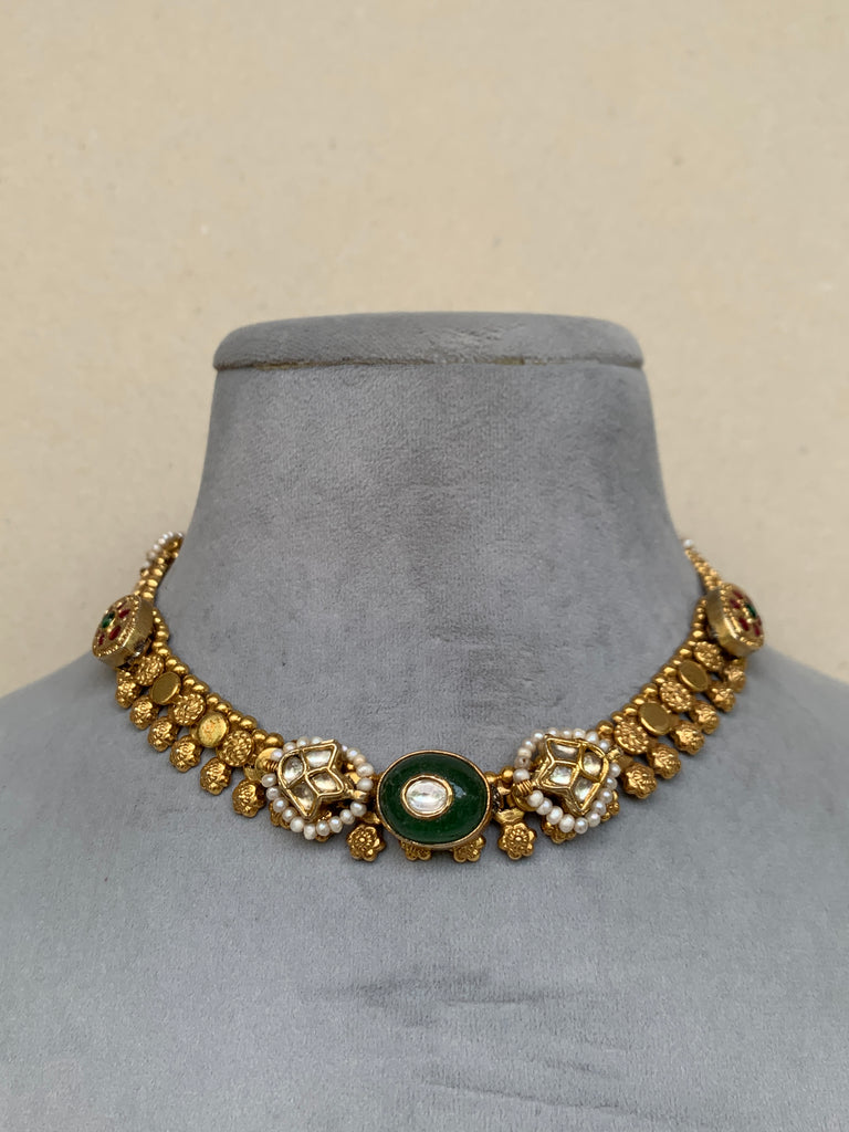 AJ818 Rambaugh Antique Necklace