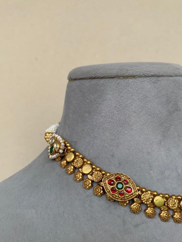 AJ818 Rambaugh Antique Necklace