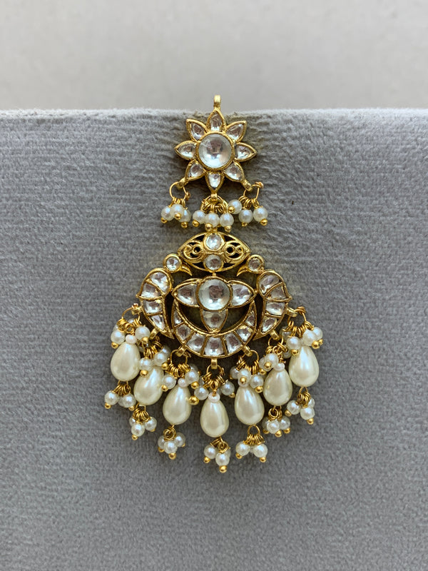 TN930W  Jadau Earrings