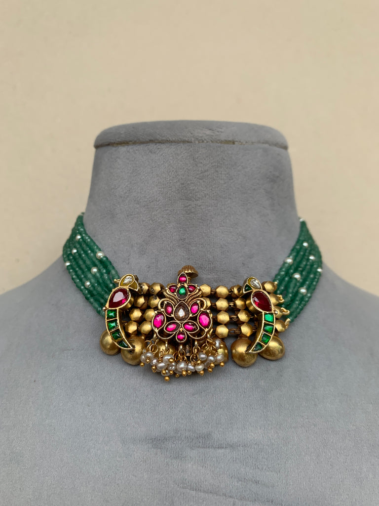 AJ858 Rambaugh Antique Necklace