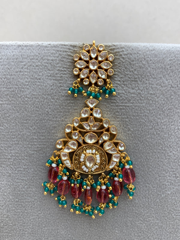 TN928W  Jadau Earrings