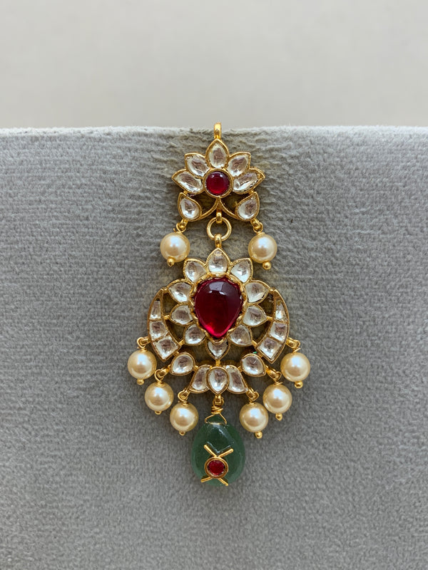 TN918M  Jadau Earrings