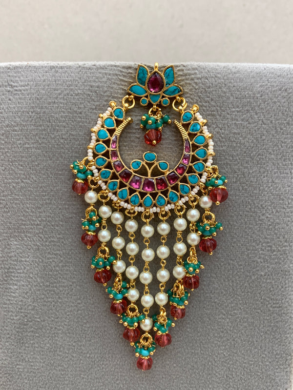 TN906T  Jadau Earrings