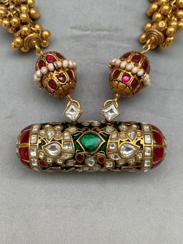 AJ864 Rambaugh Antique Necklace