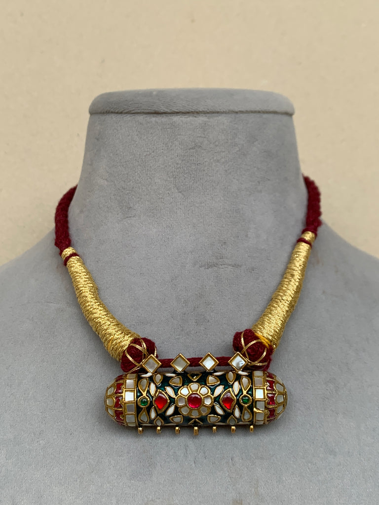 AJ861 Rambaugh Antique Necklace