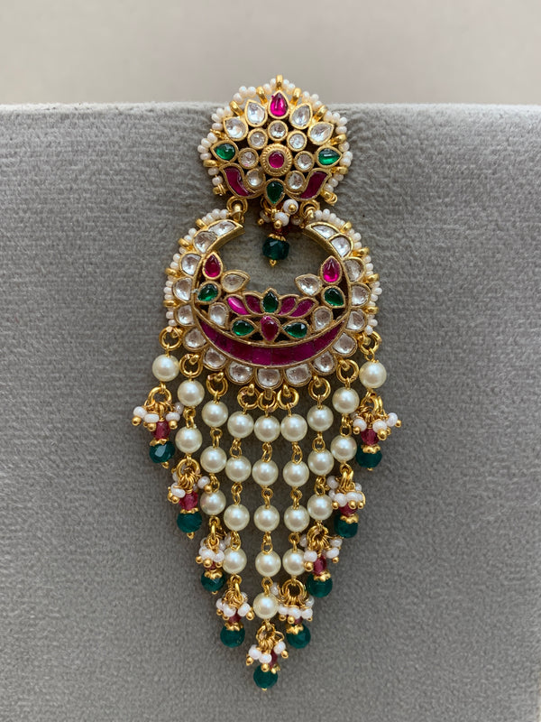 TN909M  Jadau Earrings
