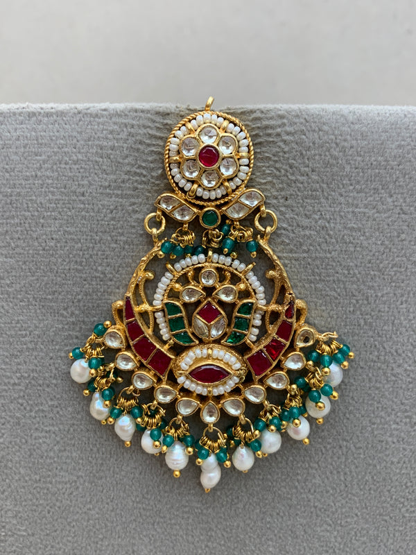 TN881M  Jadau Earrings