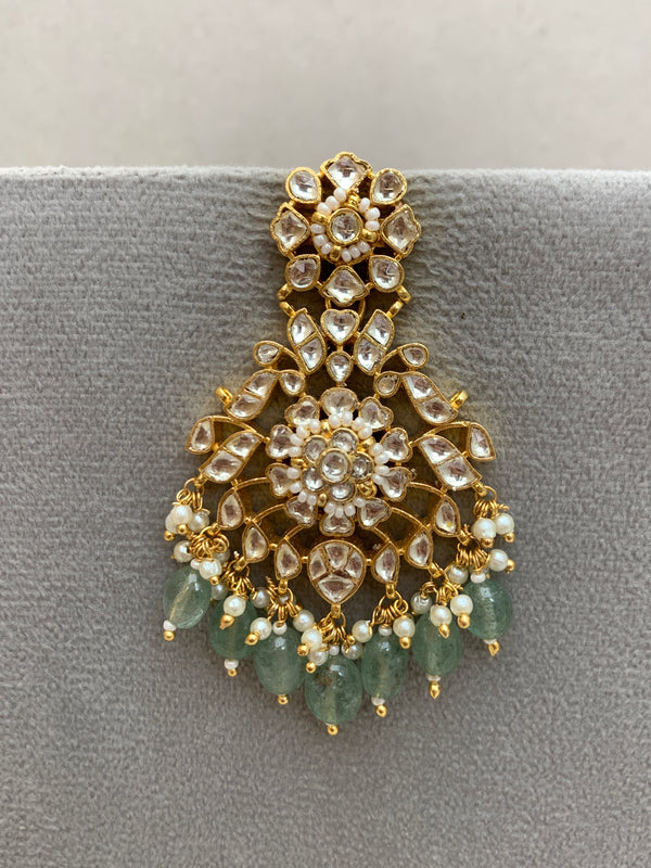 TN790W  Jadau Earrings