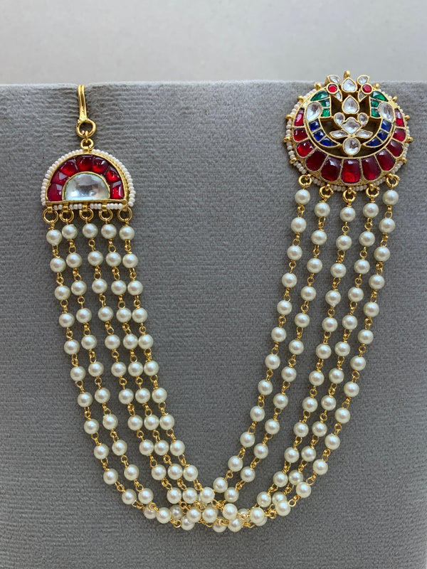 TN923R  Jadau Earrings