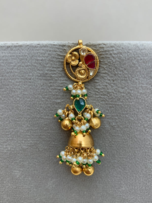 TN886 Jadau Earrings