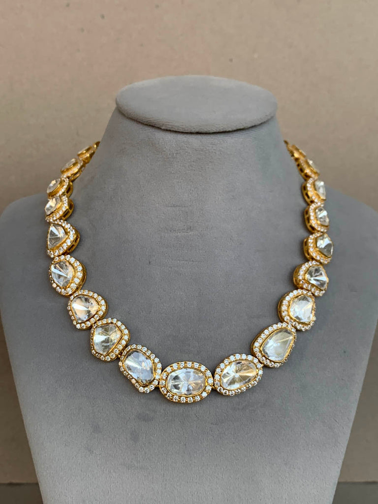 ZM792 Moissanite Necklace   (without earrings)