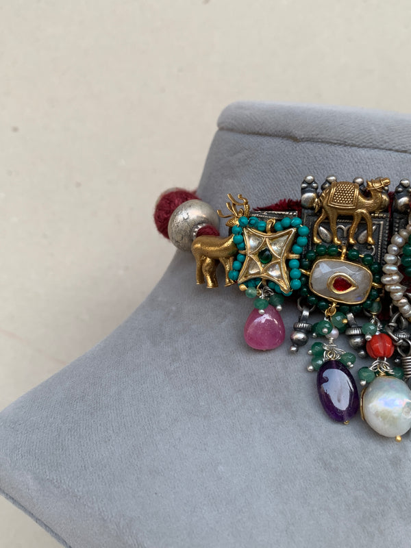 FS185 Maahru Silver Necklace