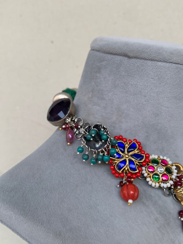 FS189 Maahru Silver Necklace