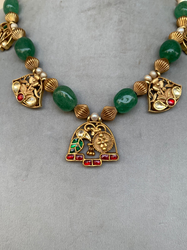 AJ1180 Rambaugh Antique Necklace