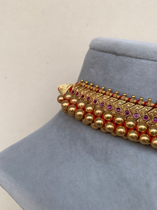 AJ1193 Rambaugh Antique Necklace