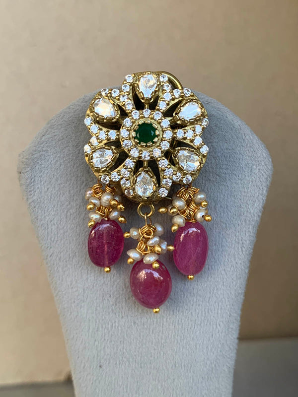 Z1030 Moissanite Set with Earrings