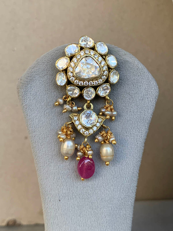 Z1979 Moissanite Set with Earrings
