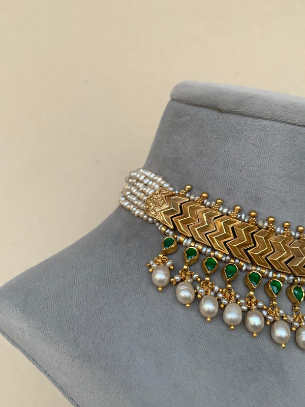 AJ1191 Rambaugh Antique Necklace