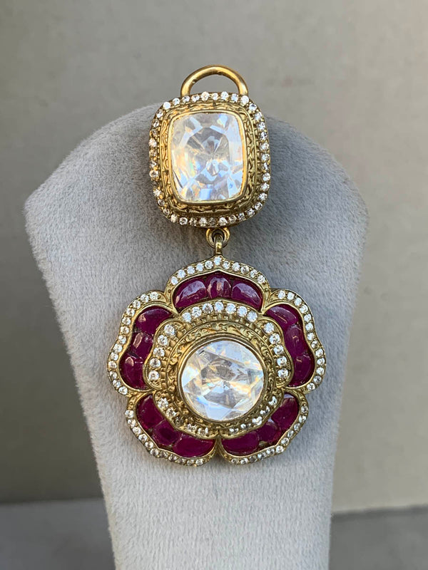 Z1718 Moissanite Set with Earrings