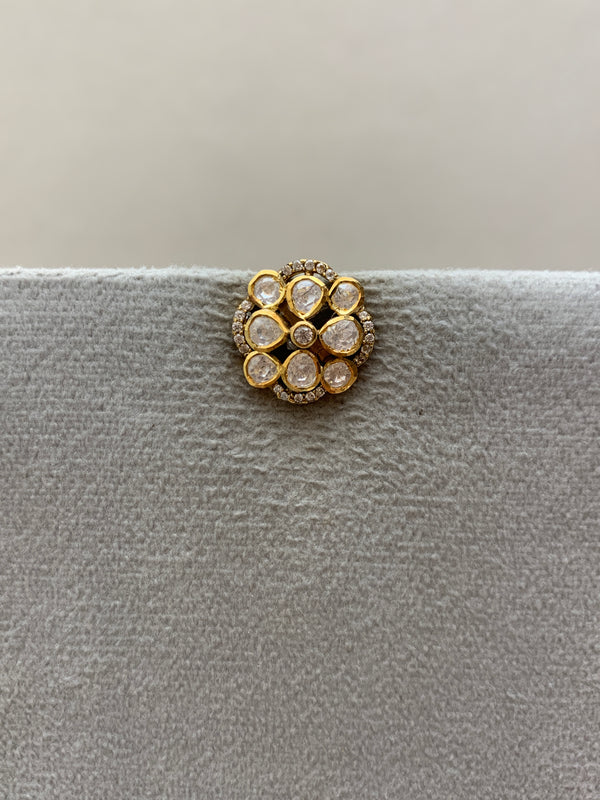UE268  Moissanite Earrings