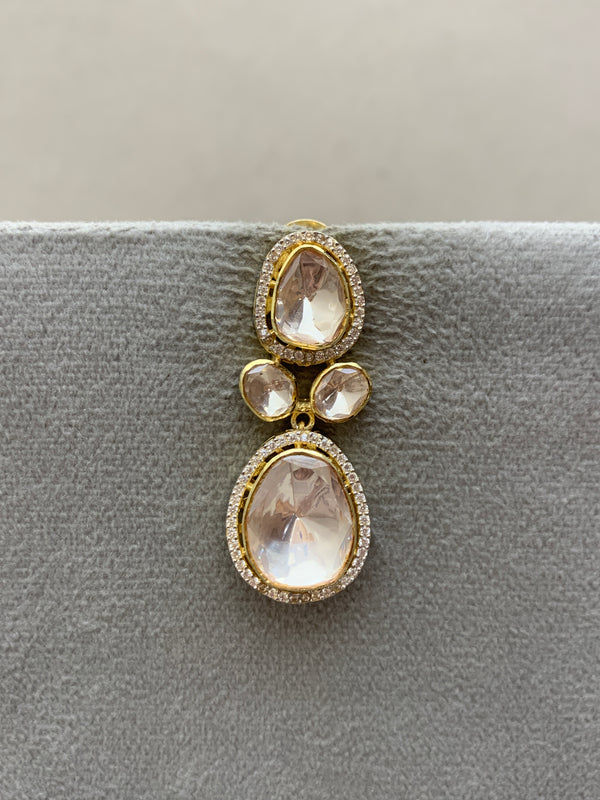 Z1743  Moissanite Earrings
