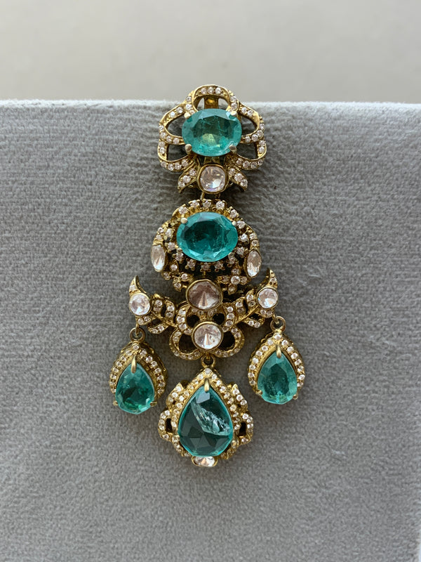 UE168  Moissanite Earrings