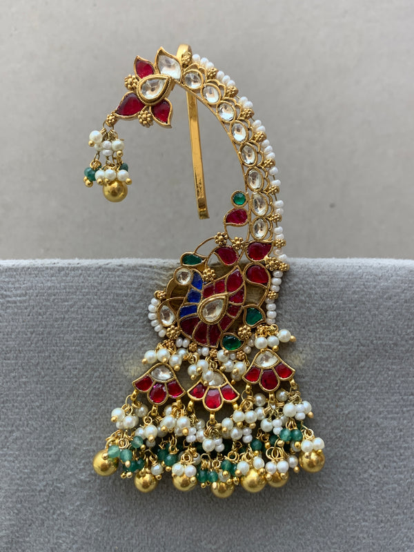 TN647M  Jadau Earrings