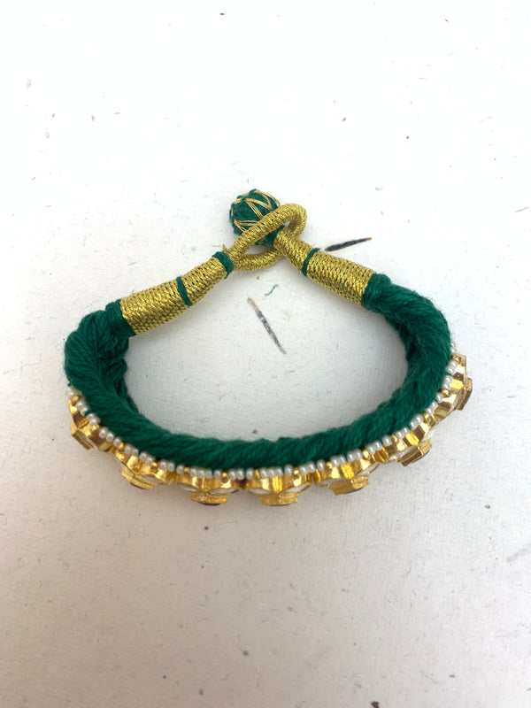 MB1054  Antique Jadau Bracelet