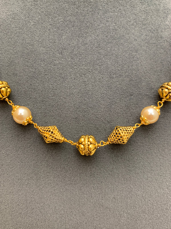 ML387  Antique Mala (92.5 Silver)