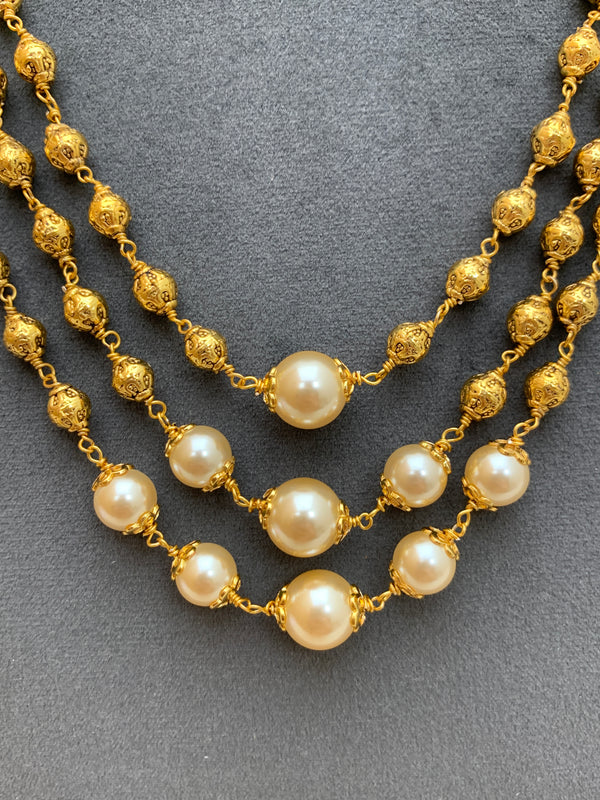 ML389 Antique Mala (92.5 Silver)