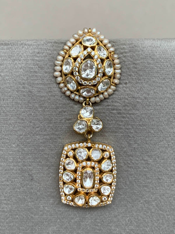 ZM631  Moissanite Earrings