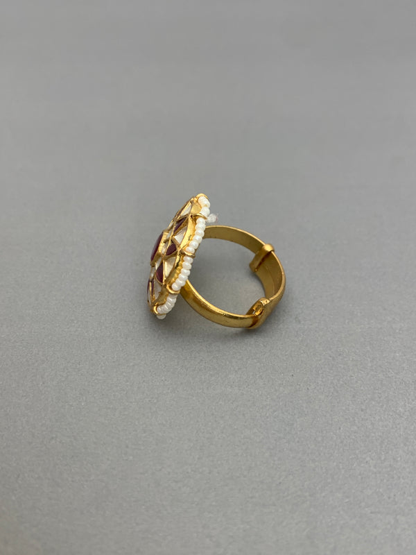 JV524  Heritage Jadau Ring
