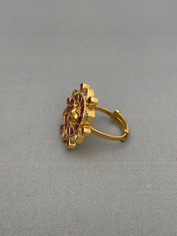 JV675R  Heritage Jadau Ring