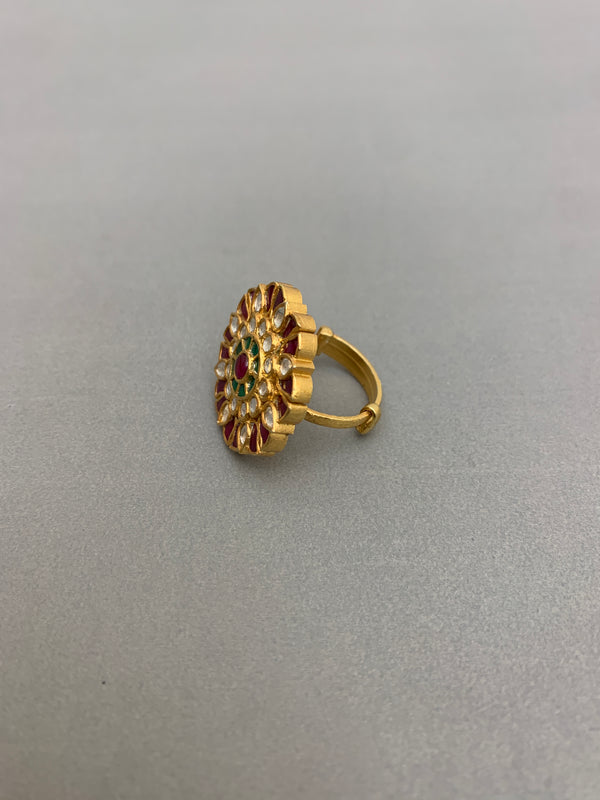 JV674M  Heritage Jadau Ring